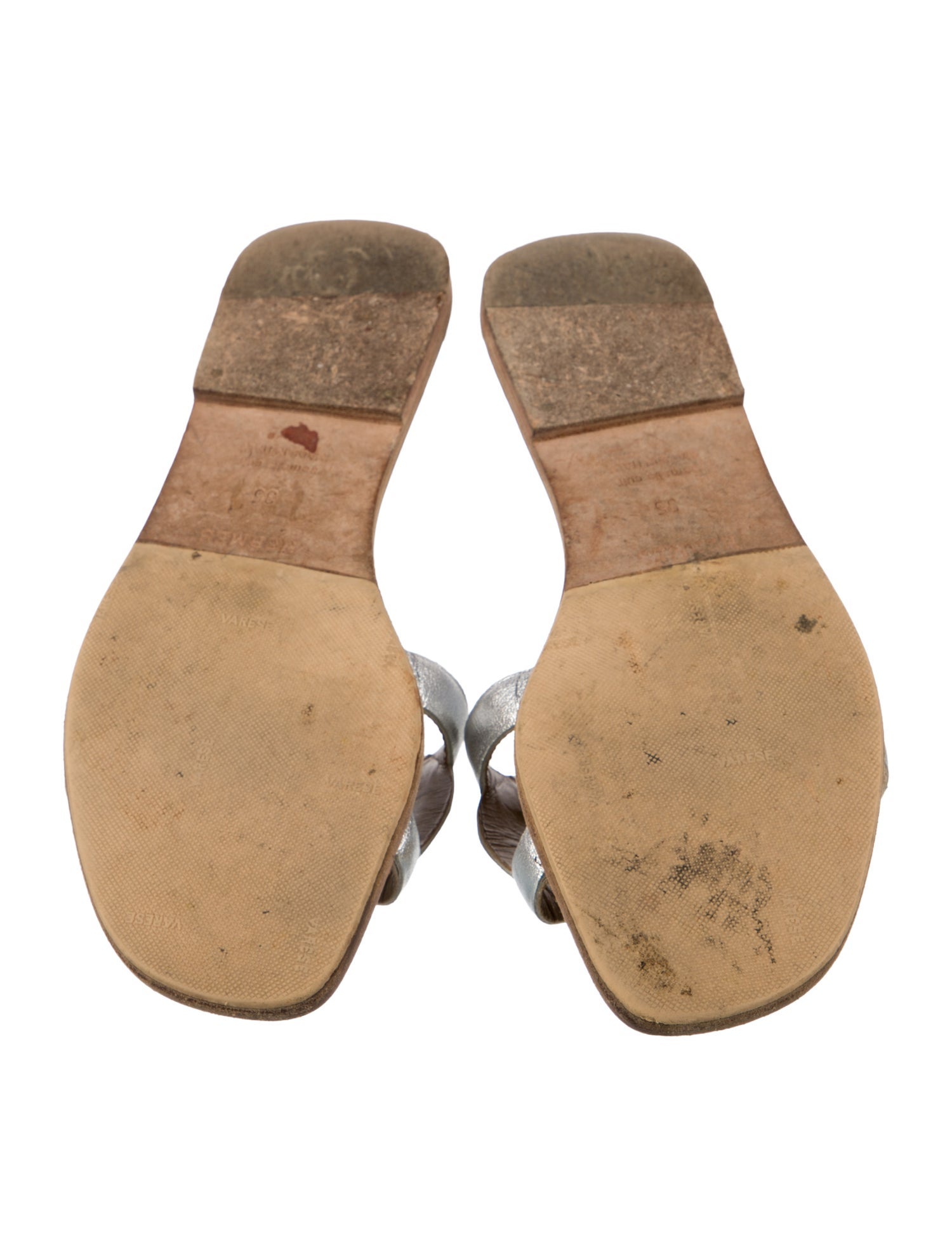 Hermès Omaha Leather Slides